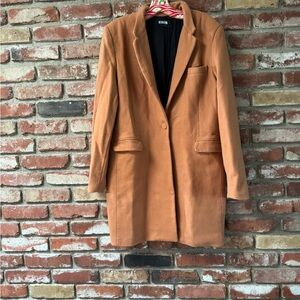 “Vintage” Reformation Camel Blazer Coat XL